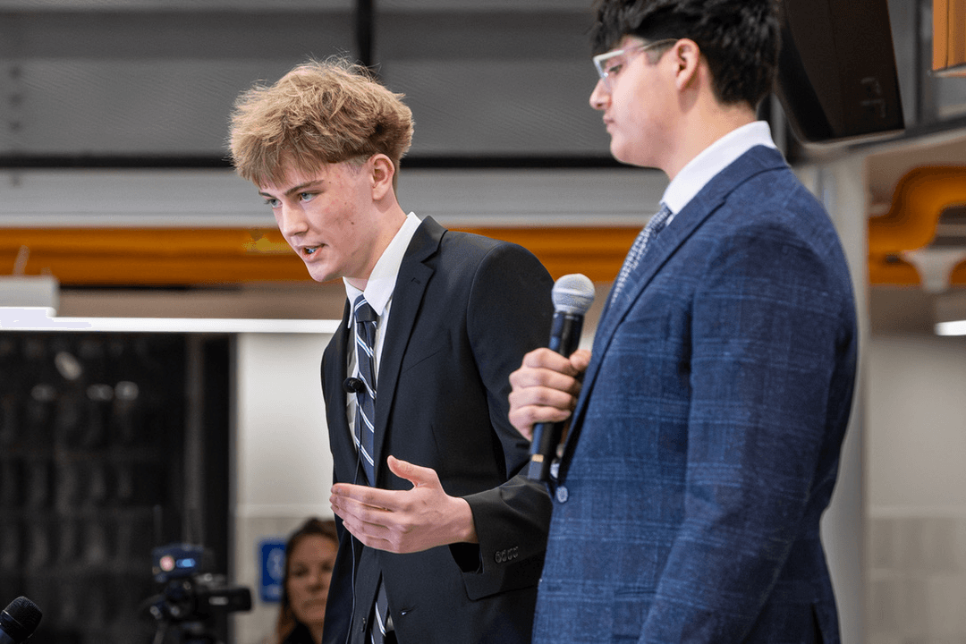 Cruz Johnson and the Brightwood AI team